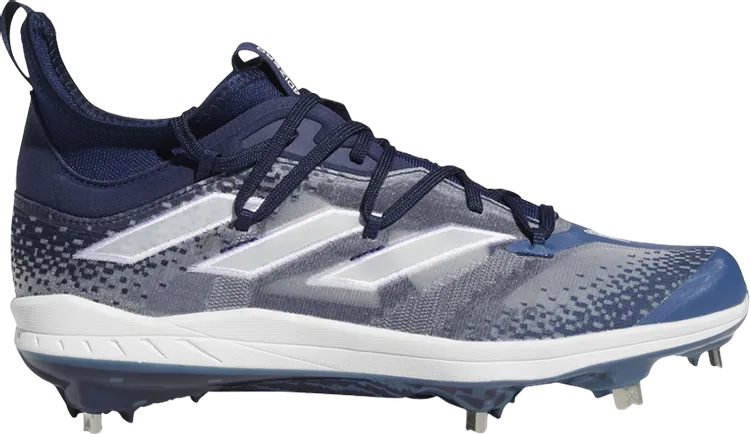 Adidas Adizero Afterburner NWV 'Team Navy White' Boots, Blue
