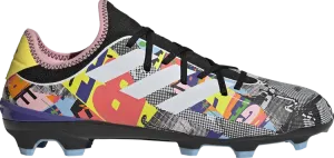 Adidas Kris Andrew Small x Gamemode Knit FG 'Pride' Boots, Black