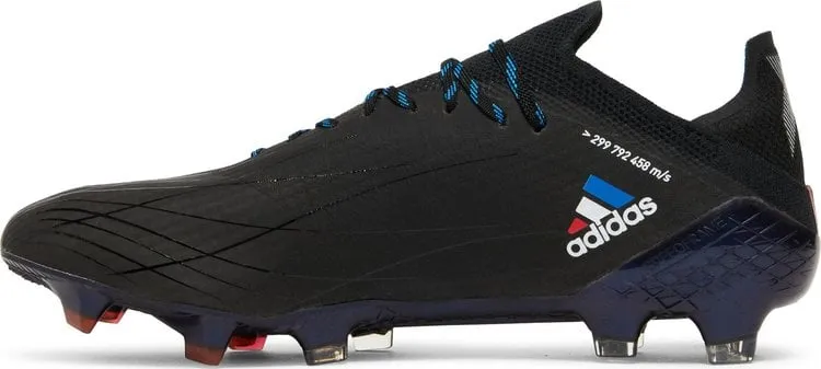 Adidas X Speedflow.1 FG 'Black Vivid Red' Boots, Black