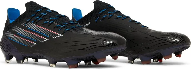 Adidas X Speedflow.1 FG 'Black Vivid Red' Boots, Black