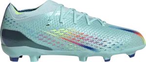 Adidas X Speedportal.1 FG J 'Al Rihla Pack - Clear Aqua' Boots, Blue