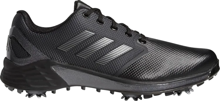 Adidas ZG21 'Black Dark Silver Metallic' Boots, black