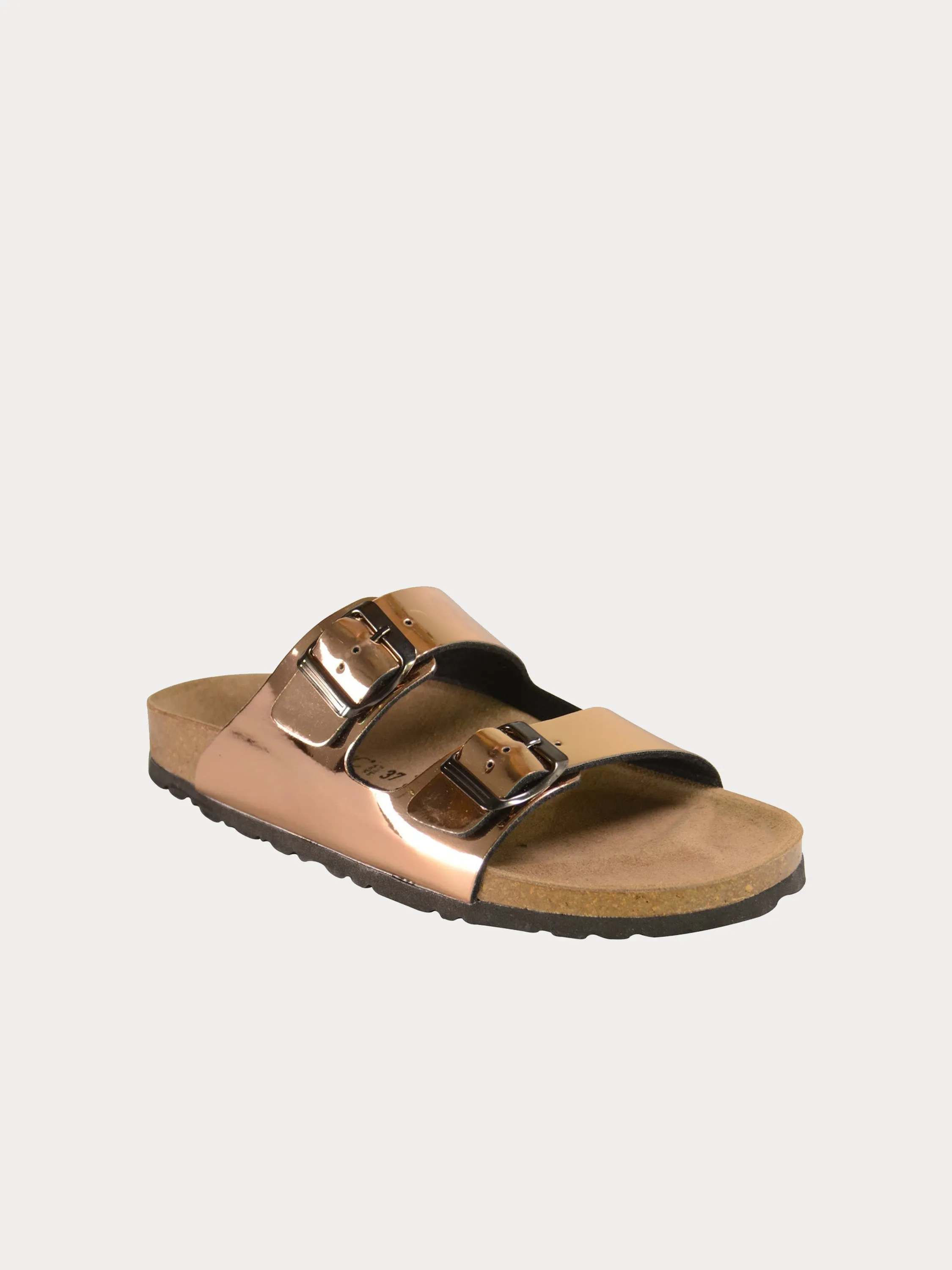 Biochic Glossy Flat Sandals