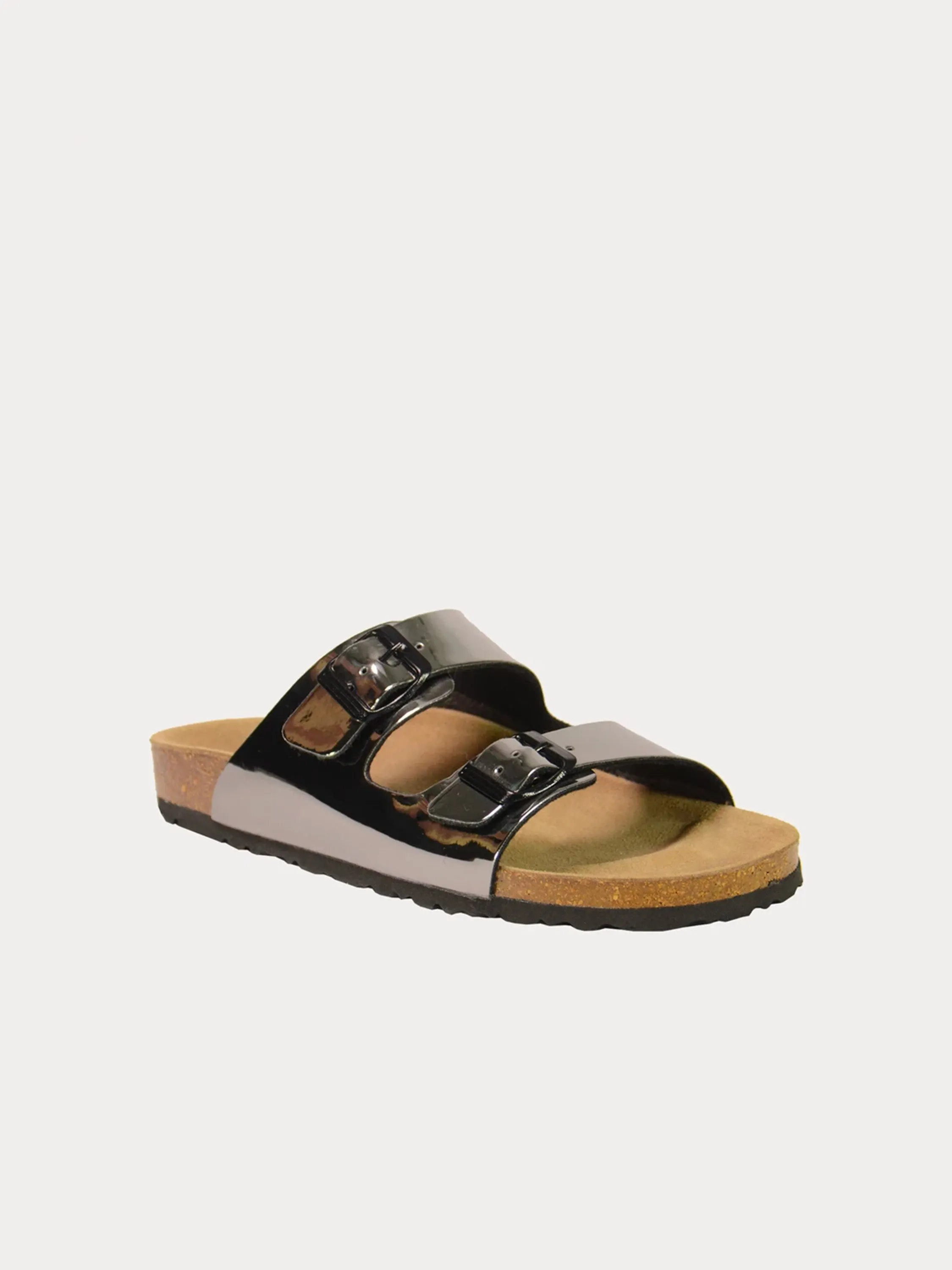 Biochic Glossy Flat Sandals