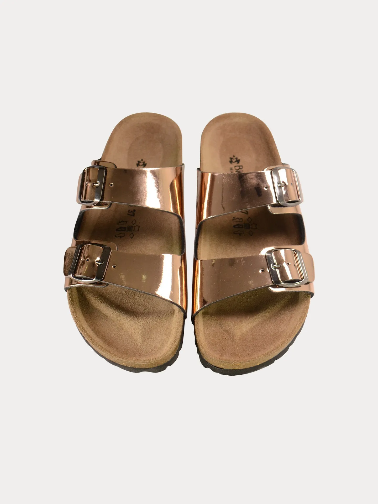 Biochic Glossy Flat Sandals