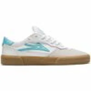 Cambridge White/Teal Suede