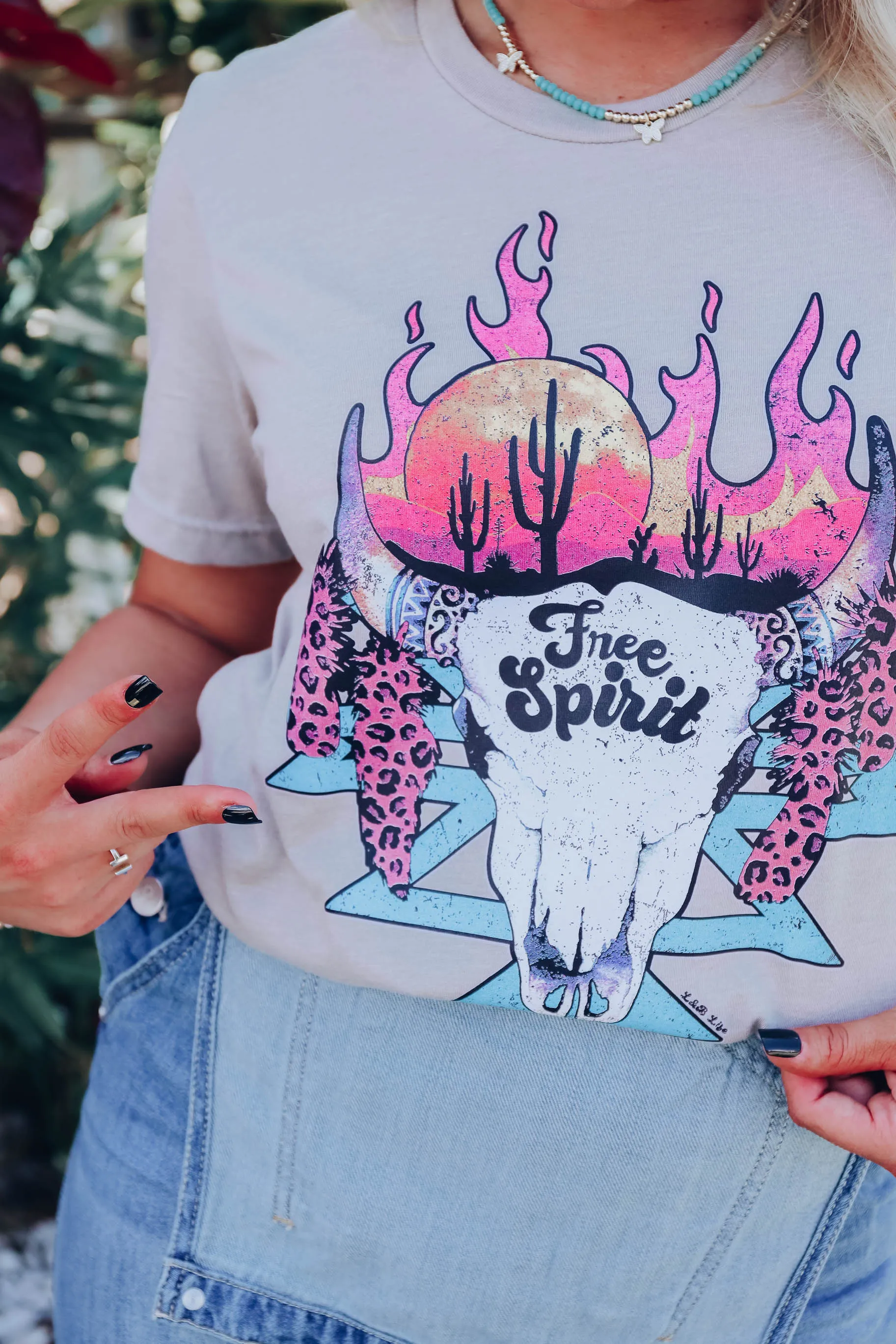 Desert "Free Spirit" Graphic Tee S-3X