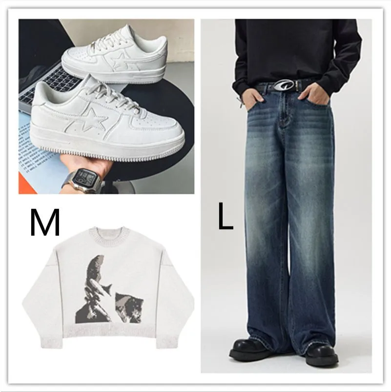 LovelyRLovely Men's Thick Soled Casual Sneakers