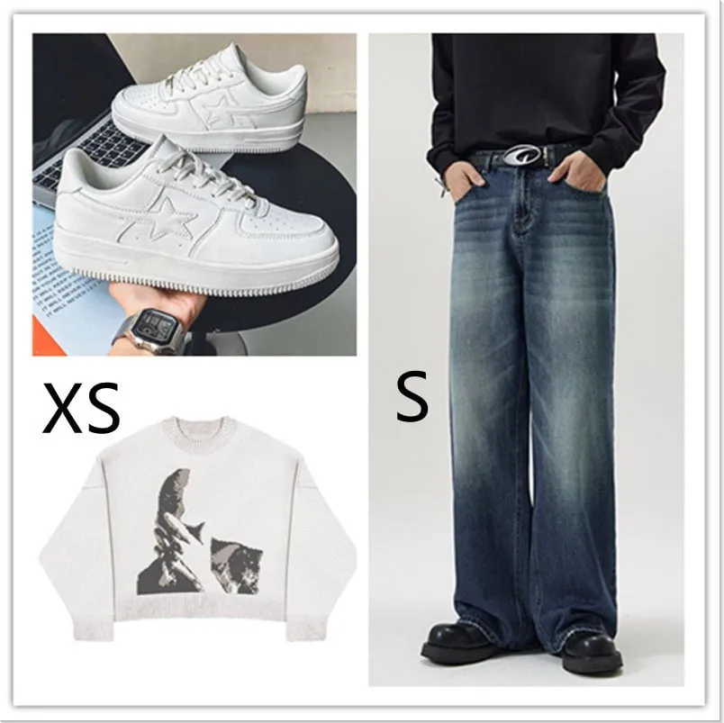LovelyRLovely Men's Thick Soled Casual Sneakers