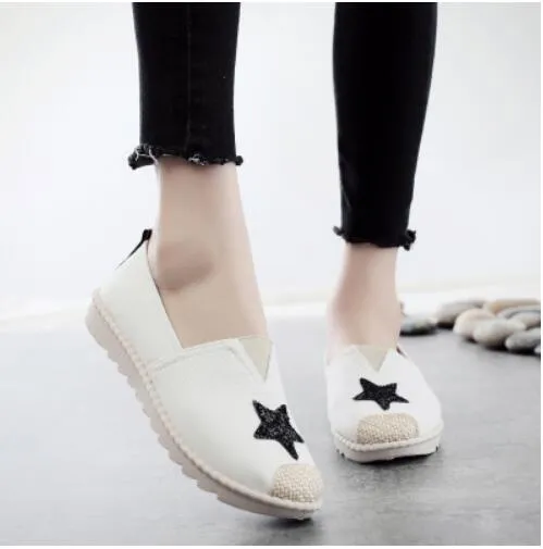 New Arrival Slip On Canvas Antiskid Flat Fisherman Shoes