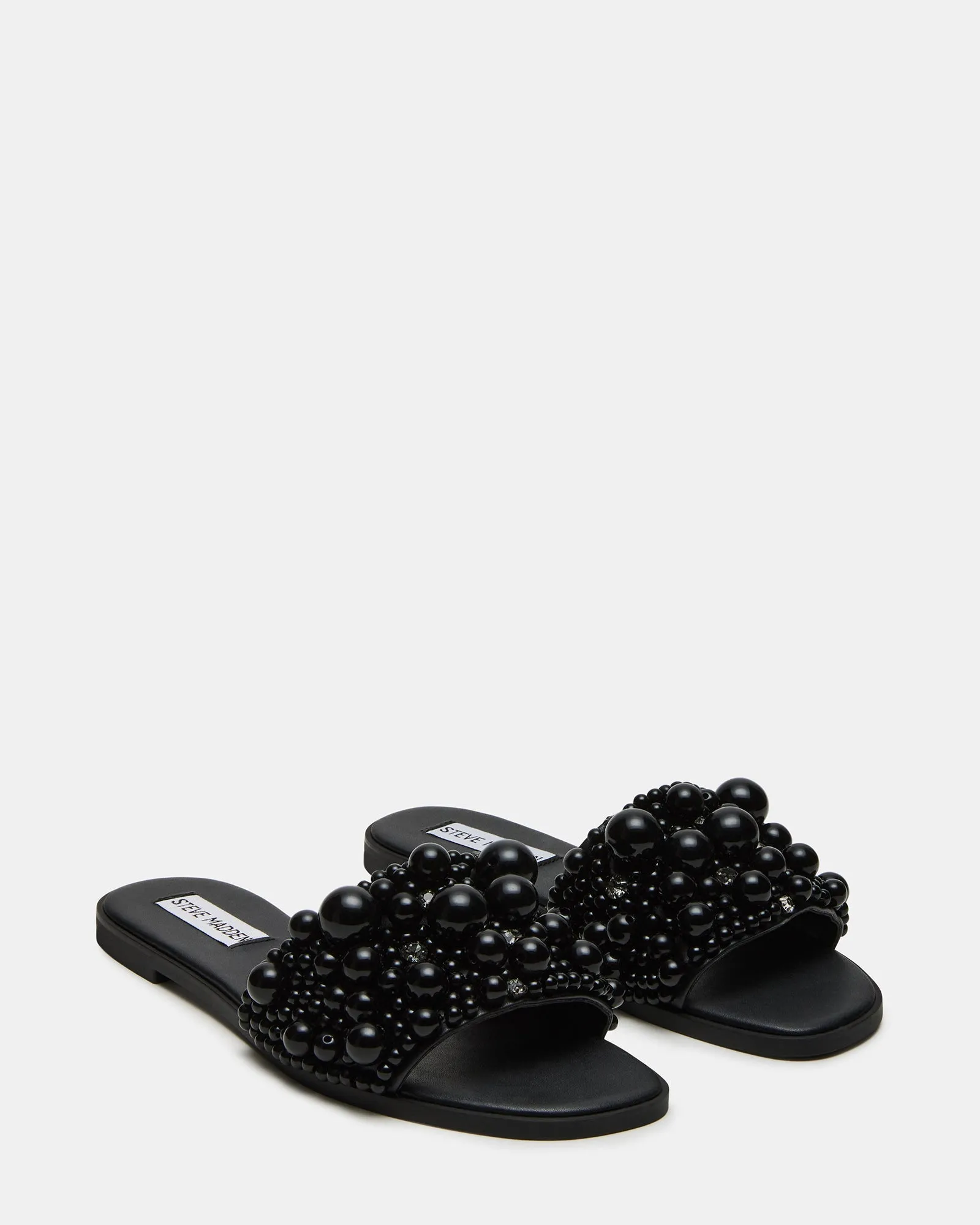 Steve Madden Knicky Sandals in Black