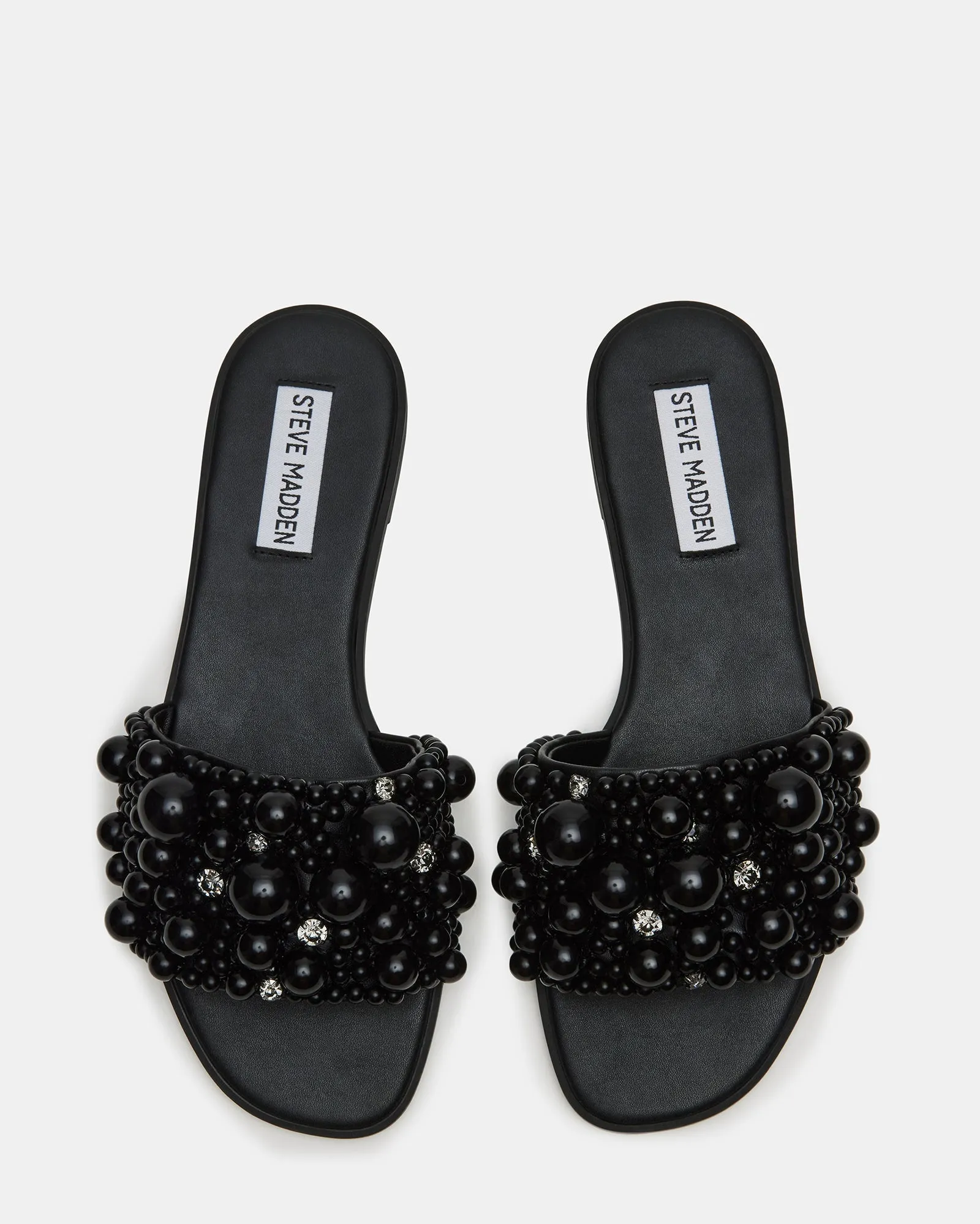 Steve Madden Knicky Sandals in Black