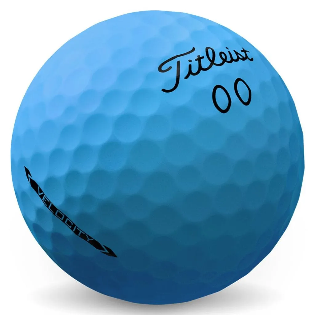 Titleist Velocity Golfballen Matte - Blauw 2022