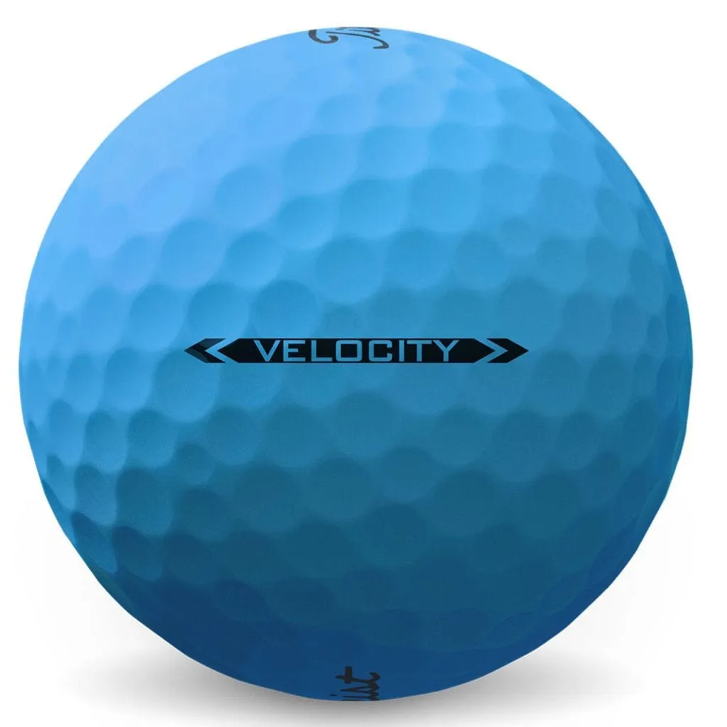 Titleist Velocity Golfballen Matte - Blauw 2022
