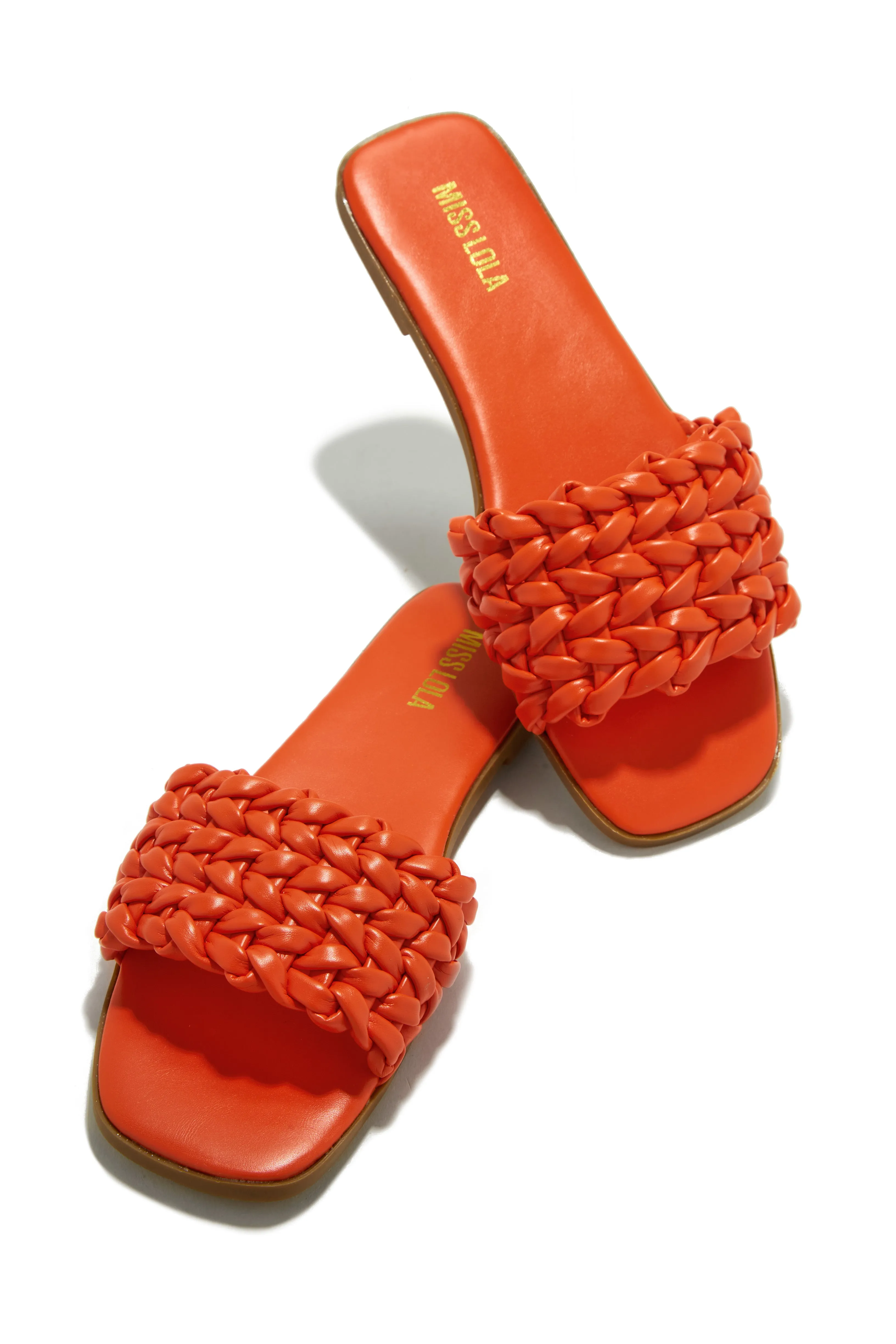 Tulum Sun Slip On Sandals - Orange