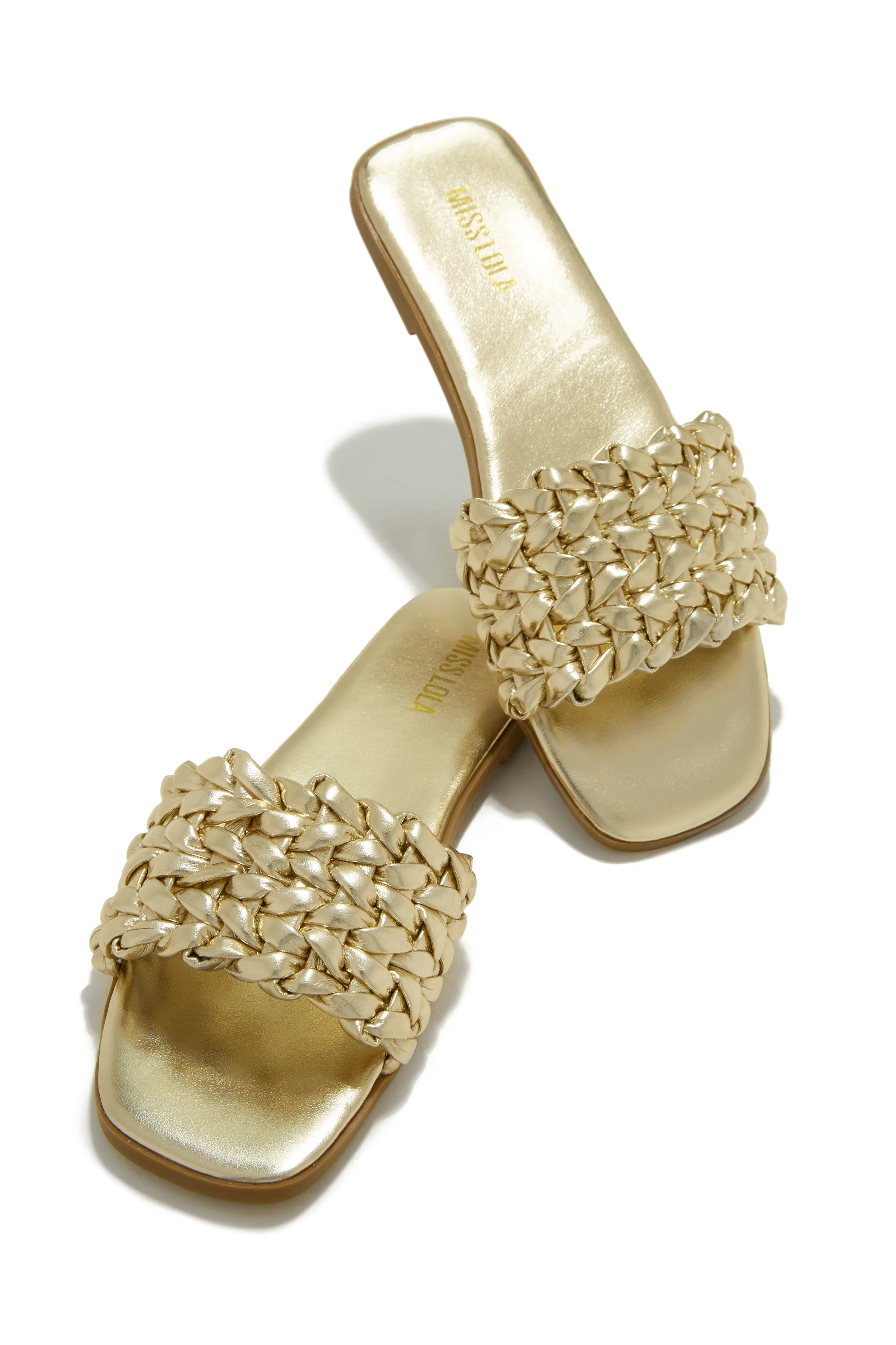 Tulum Sun Slip On Sandals - Silver