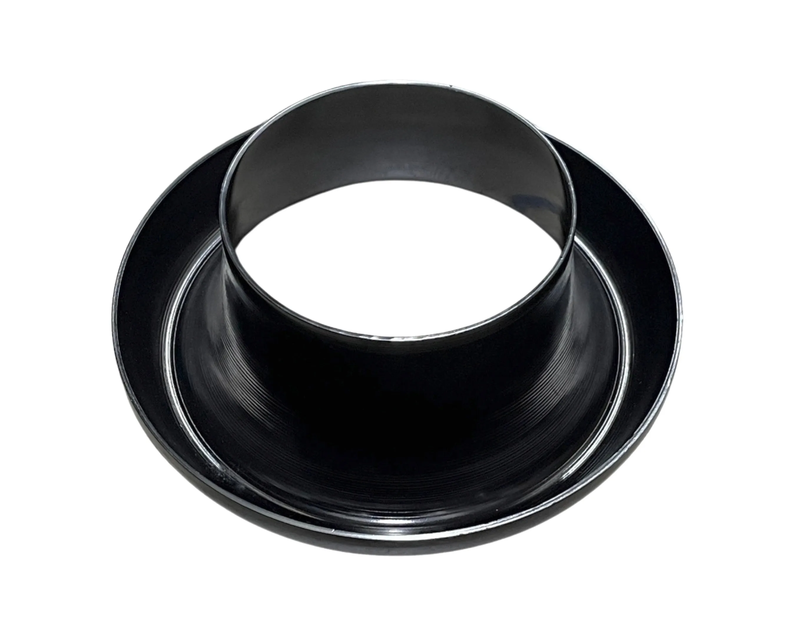 Velocity Stack, Aluminum - 3.50" Inlet - Black - VS350-BLK